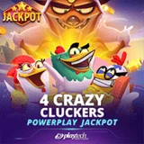 Slot Gacor Playtech 4 Crazy Cluckers Powerplay Jackpot